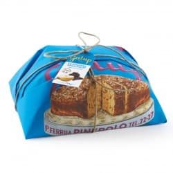 Colomba Gran Galup pere e cioccolato incarto vintage